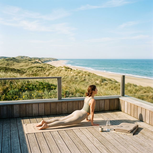 Late Spring coastal yoga